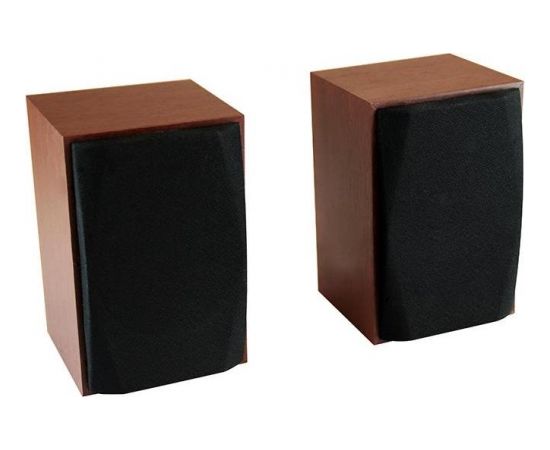 Media-tech WOOD-X - Set of small, stereo speakers, powerd by USB port, RMS 10W