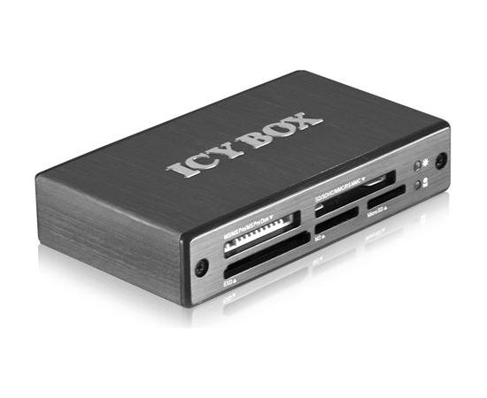Raidsonic IcyBox External multi card reader, 6x card reader slots, USB 3.0