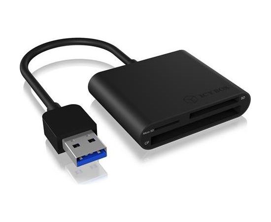 Raidsonic IcyBox External card reader USB 3.0, CF, SD, microSD