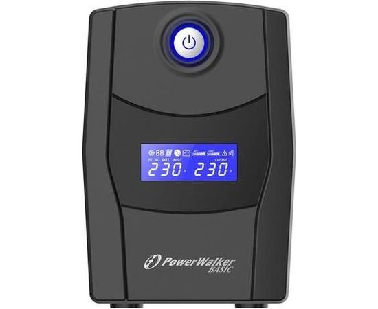 Power Walker UPS LINE-INTERACTIVE 800VA STL FR 2X PL 230V, RJ11/45 IN/OUT, USB