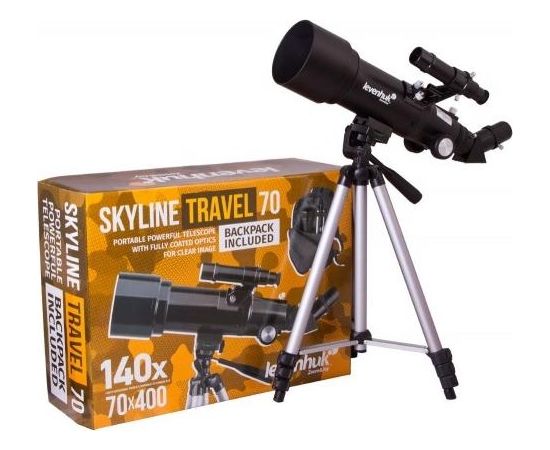 Levenhuk Skyline Travel Saules 70 Teleskops