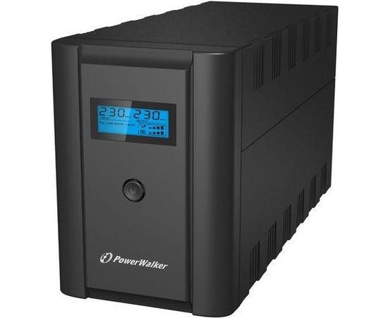 Power Walker UPS Line-Interactive 1200VA 2x 230V PL,2x IEC C13,RJ11/RJ45,USB,LCD