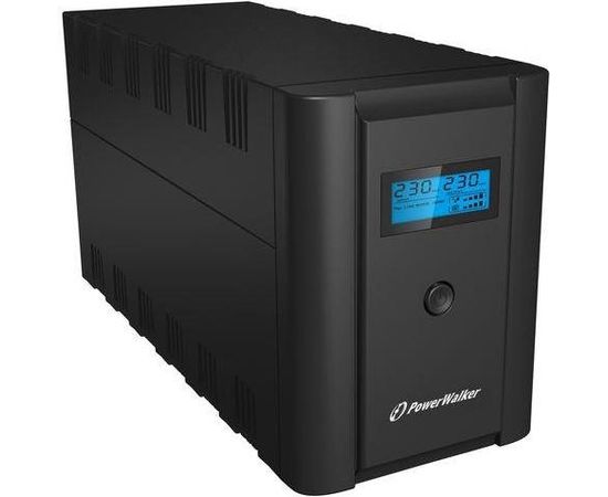 Power Walker UPS Line-Interactive 1200VA 2x 230V PL,2x IEC C13,RJ11/RJ45,USB,LCD