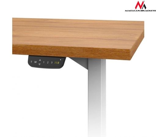 Maclean MC-763 Electric Sit-Stand Desk Frame elektriski regulējams galds