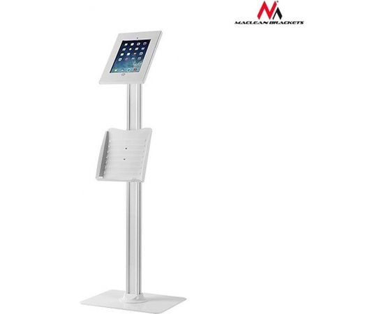Maclean MC-724 Anti-theft Steel Floor Standing Kiosk With Catalogue Holder