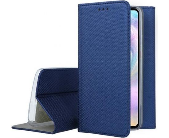 Mocco Smart Magnet Book Case Grāmatveida Maks Telefonam Xiaomi Mi 8 Lite / 8X Zils