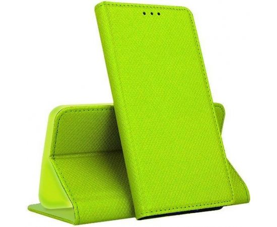Mocco Smart Magnet Book Case Grāmatveida Maks Telefonam Samsung A805 Galaxy A80 Zaļš