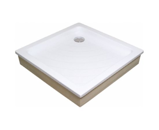 Ravak akrila dušas paliktnis kvadrātveida Angela 800 x 800 EX-R Dušas vanniņas