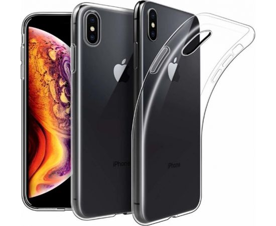 Swissten Clear Jelly Back Case 0.5 mm Силиконовый чехол для Apple iPhone XS Max Прозрачный