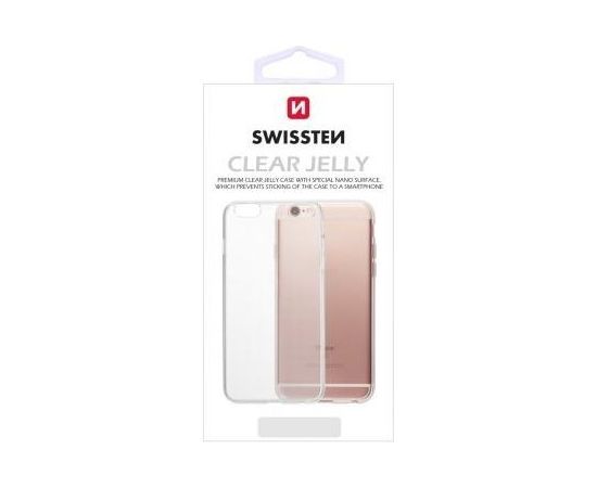 Swissten Clear Jelly Back Case 0.5 mm Aizmugurējais Silikona Apvalks Priekš Apple iPhone XS Max Caurspīdīgs