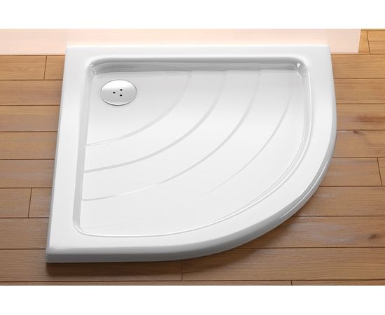 Ravak akrila dušas paliktnis pusapaļais Ronda 800 x 800 LA-R Dušas vanniņas