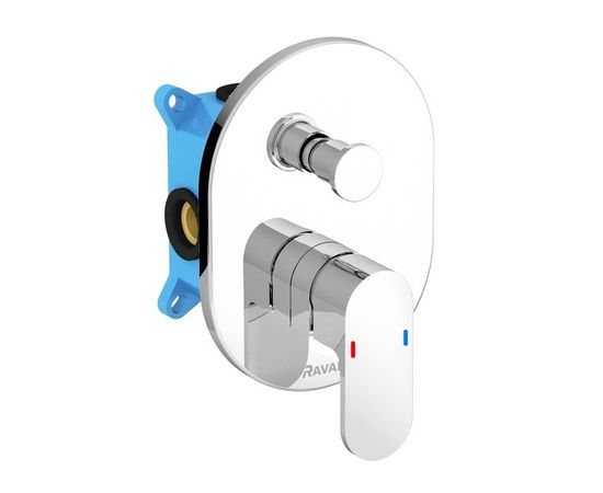 Ravak dušas/vannas zemapmetuma jaucējkrāns par R-Box Chrome-CR.065.00 Vannas maisītāji krāni