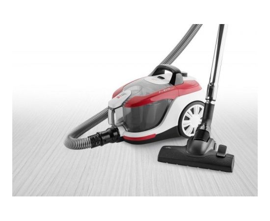 ETA Vacuum Cleaner SALVET Bagless, Red/ black/ white, 700 W, 2.2 L, A, A, C, B, 70 dB, HEPA filtration system, 230 V