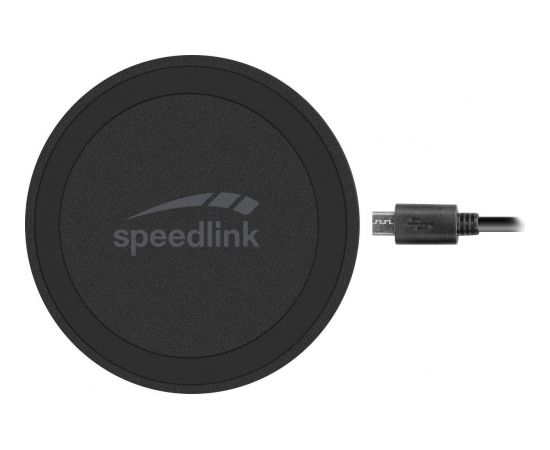 Speedlink bezvadu lādētājs Puck 10, melns (SL-690403-BK)