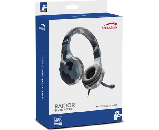 Speedlink headset Raidor PS4, black (SL-450303-BE)