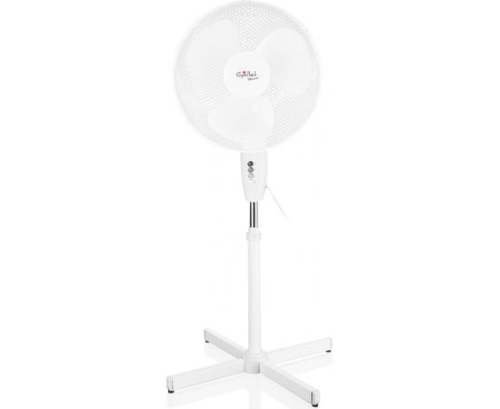 Gallet VEN16S Stand Fan, Timer, Number of speeds 3, 45 W, Oscillation, Diameter 40 cm, White