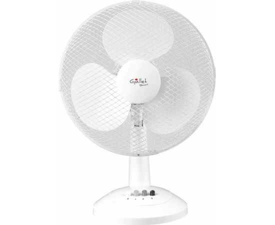 Gallet VEN12 Desk Fan, Number of speeds 3, 35 W, Oscillation, Diameter 30 cm, White