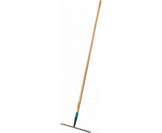 Gardena grābeklis (Roktura diametrs 28mm, roktura garums 150cm, priedes, instrumenta platums 360mm, svars 1100g)