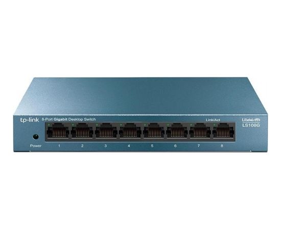 Switch|TP-LINK|LS108G|8x10Base-T / 100Base-TX / 1000Base-T|LS108G