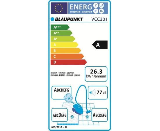 Blaupunkt VCC301 Putekļu sūcējs