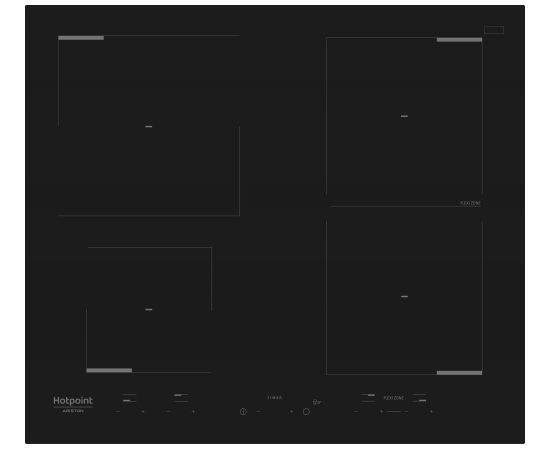 Hotpoint HKID 641 B C indukcijas plīts virsma