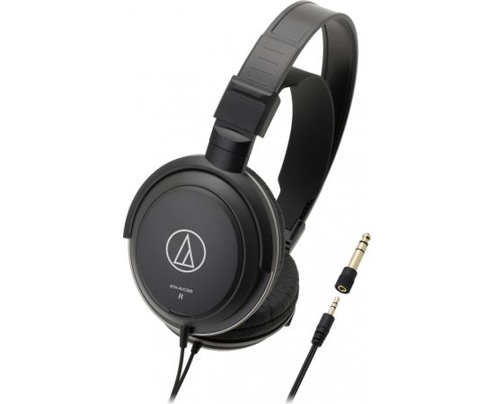 Audio Technica 3.5mm (1/8 inch), Headband/On-Ear, Black