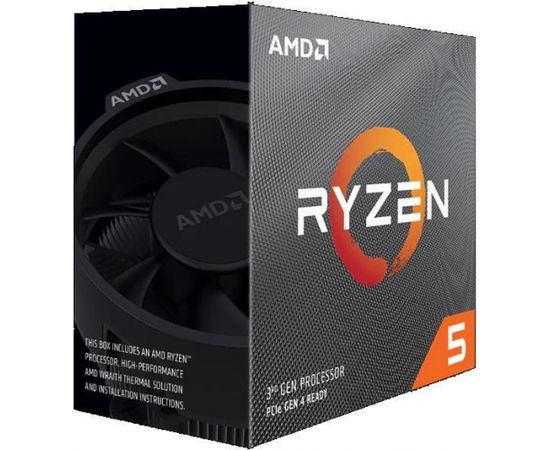 AMD Ryzen 5 3600X 3.8GHz Socket AM4 Box Socket SAM4 with Wraith Spire cooler