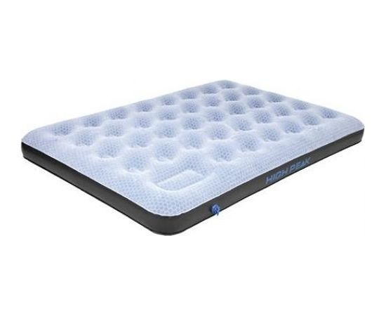 High Peak Comfort Plus Double Airbed piepūšamā gulta ar integrētu kājas pumpi (40025)