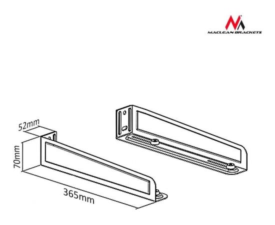 Maclean MC-807 Microwave handle up to 35 kg black