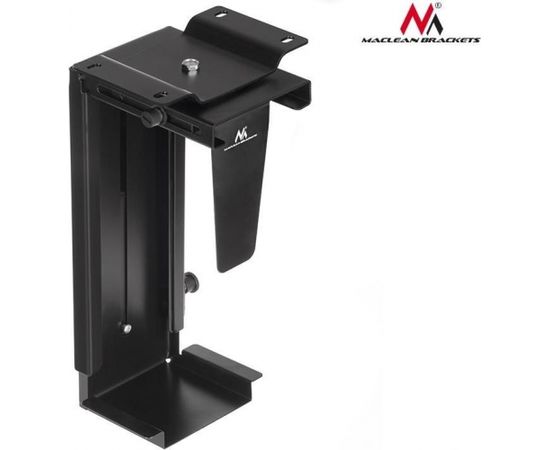 Maclean MC-713 B Adjustable Under-Desk /Wall CPU Mount