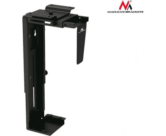 Maclean MC-713 B Adjustable Under-Desk /Wall CPU Mount