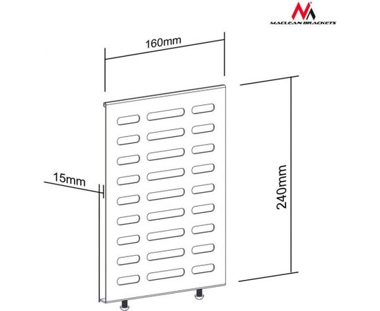 Maclean MC-802 Mini CPU holder Thin Client