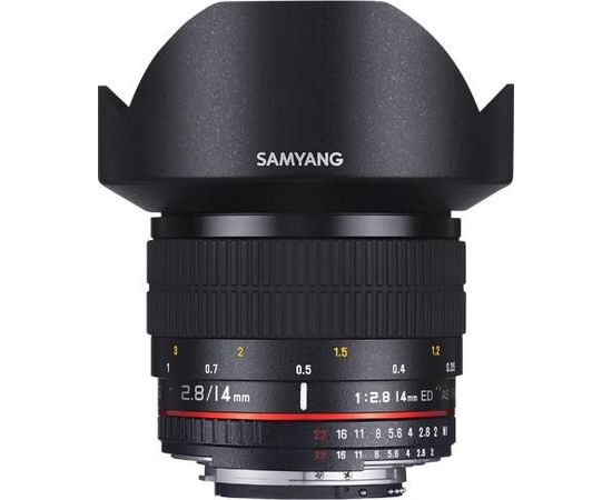 Samyang 14mm f/2.8 ED AS IF UMC objektīvs priekš Canon