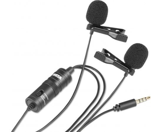 Boya микрофон BY-M1DM Dual Lavalier