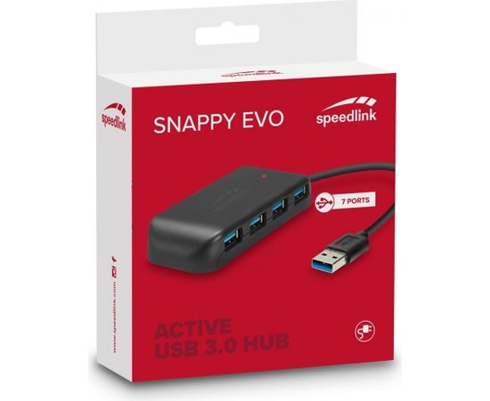 Speedlink USB hub Snappy Evo USB 3.0 7-port (SL-140108)