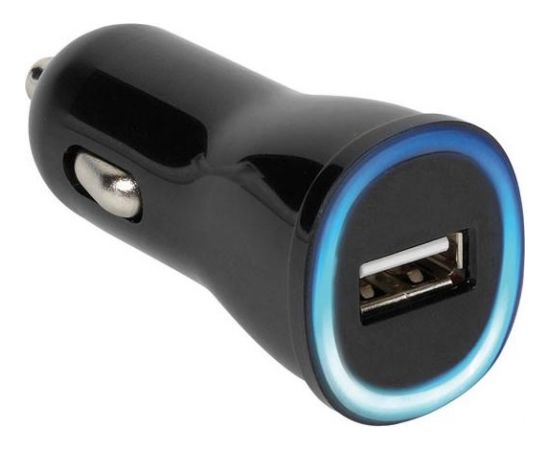 Vivanco auto lādētājs USB 2.1A, melns (36256)