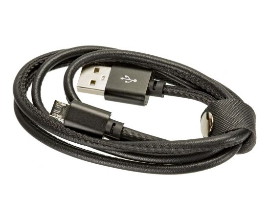 Platinet kabelis USB - microUSB 1m, melns