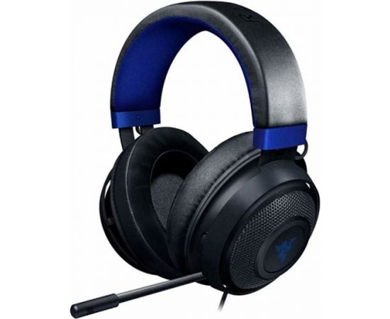 Razer Kraken Wired Gaming Headset for Console, Black/Blue