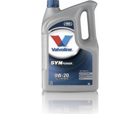 Motoreļļa SYNPOWER FE 0W20 5L, Valvoline