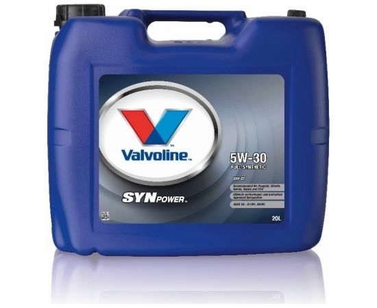 Motoreļļa SYNPOWER ENV C2 5W30 20L 20L, Valvoline