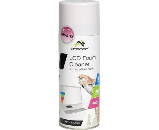 Foam TRACER LCD Foam Cleaner 400 ml + Microfiber