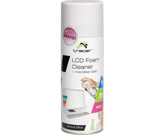 Foam TRACER LCD Foam Cleaner 400 ml + Microfiber