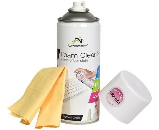 Foam TRACER Foam Cleaner 400 ml + Microfiber