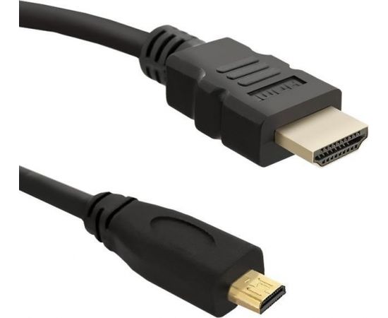 Qoltec HDMI cable A male | Micro HDMI D male | 2m