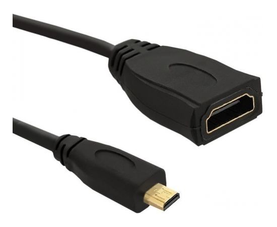 Qoltec HDMI Cable A female | Micro HDMI D male | 0.2m