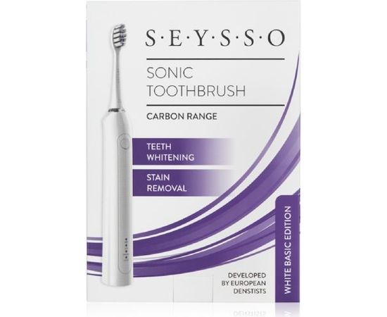 SEYSSO  SE005WHT Carbon White  elektriskā zobu birste