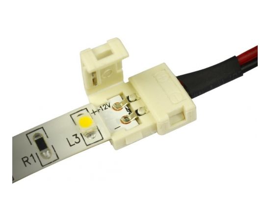 LED Connector Vakoss DC female; 19 cm  LA-T302. 4 pcs