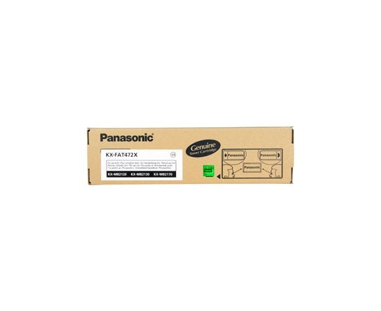 Panasonic Cartridge KX-FAT472X Black (KXFAT472X)
