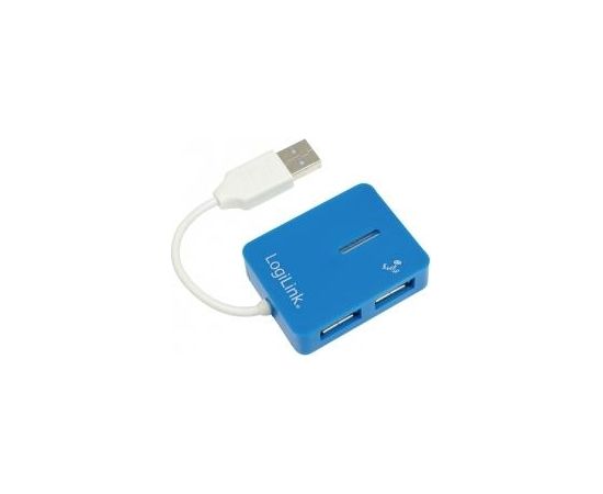 LOGILINK - Hub USB 2.0 ''smile'' blue