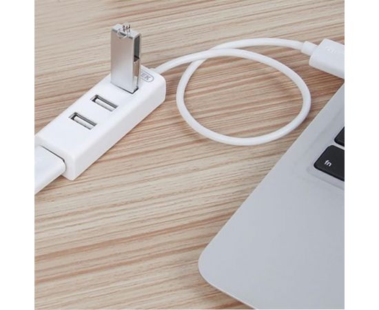 Unitek Hub 4x USB 2.0. mini, white, Y-2146